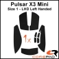 Preview: Corepad Soft Grips Grip Tape BTL BT.L Pulsar X3 Size 1 Mini Small LHD Left Handed Hand
